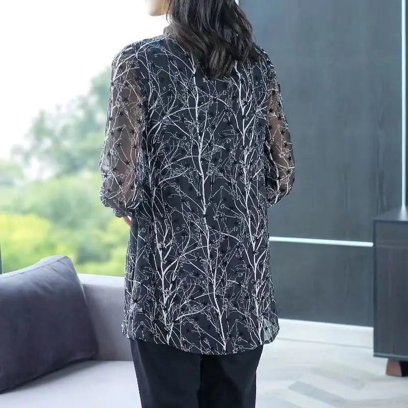 Dahlia Bluse von Lily für Vintage stilvolle Frauen