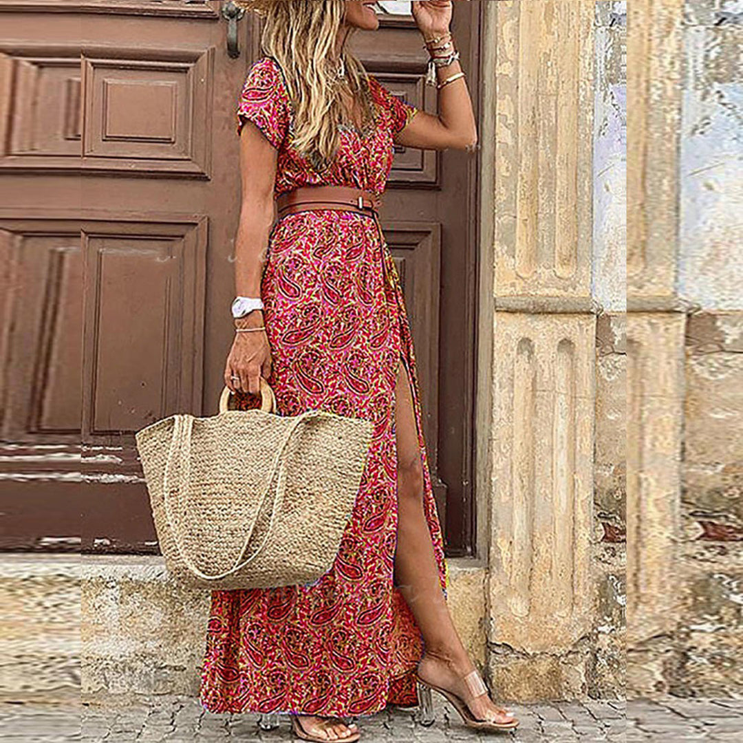 Velanora elegante e raffinato vestito boho