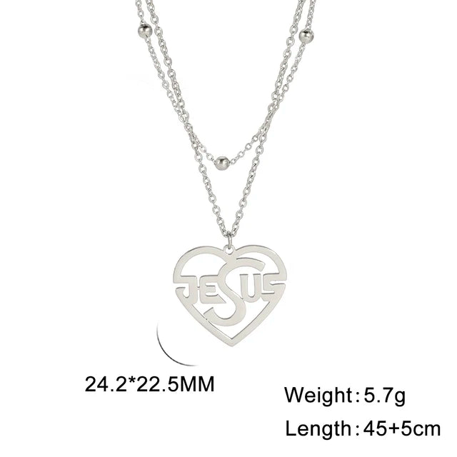 Inspirerende Dawapara Jezus Vis Ichthys Symbool Ketting