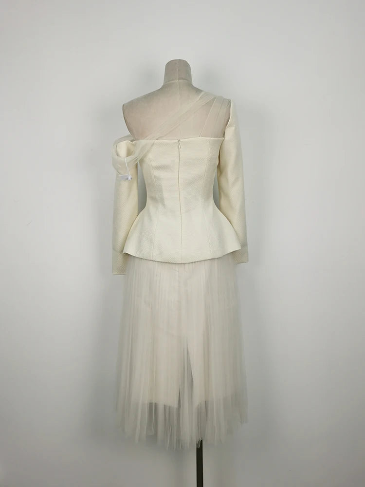 Herfst Elegantie Twee-delige Set van Luna Moda