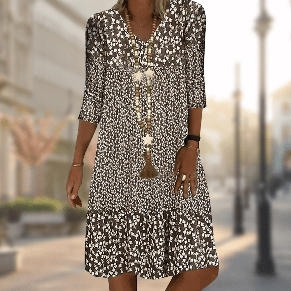 Demi | Long Women's Dress – Elegant, Comfortable Style for Summer