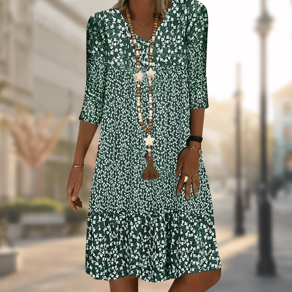 Demi | Long Women's Dress – Elegant, Comfortable Style for Summer
