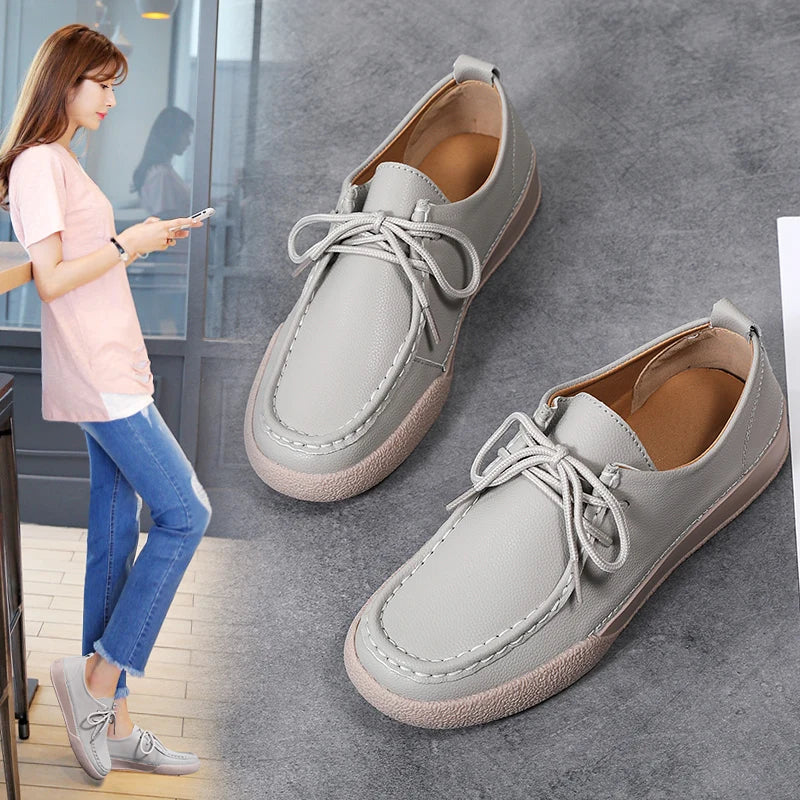 Glamourous Damesloafers van Luna Design - Echt Lederen Opvouwbare Comfortschoenen voor Dames