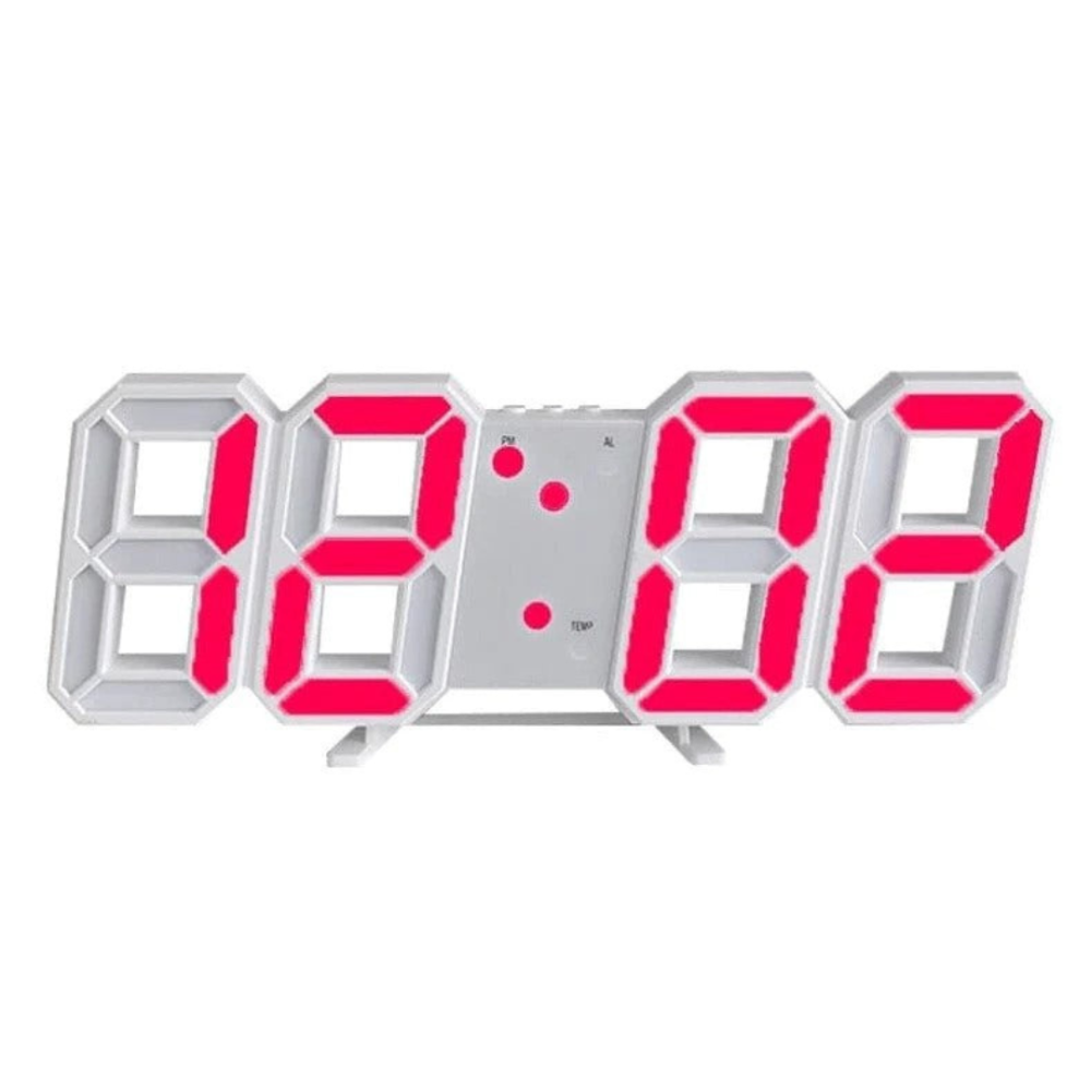 Orologio da parete digitale con display LED