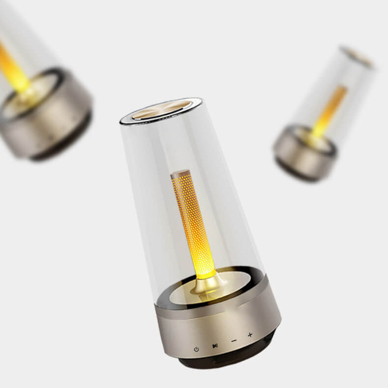Draadloze Buiten Speaker met Vlameffect