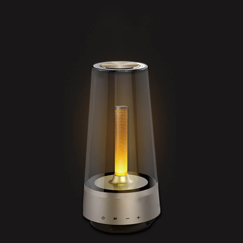 Draadloze Buiten Speaker met Vlameffect