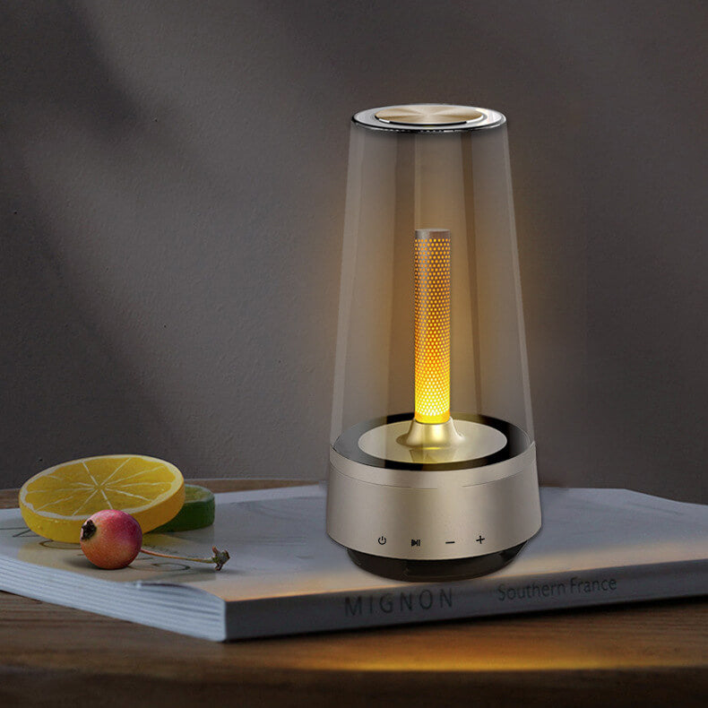 Draadloze Buiten Speaker met Vlameffect