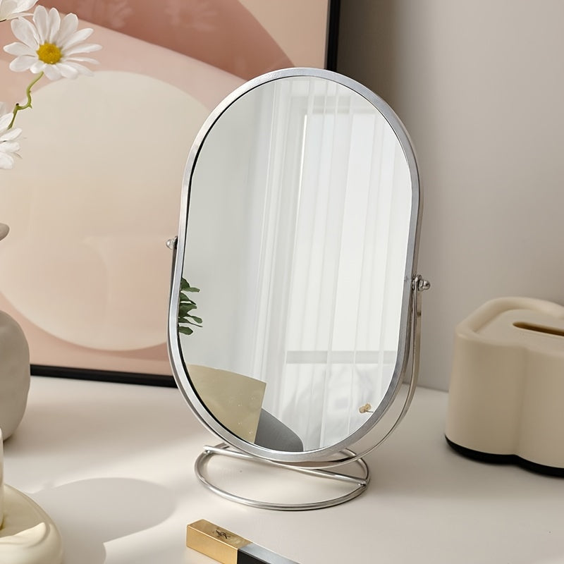 Draagbare Rotating Make-Up Spiegel