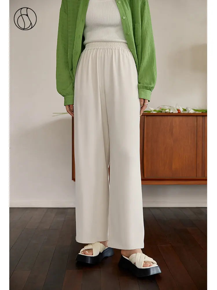 Dushu Pantalón Recto de Verano