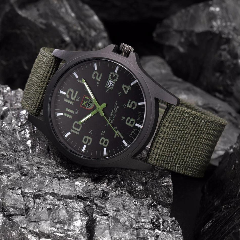 Duurzaam Militair Horloge met Stopwatch