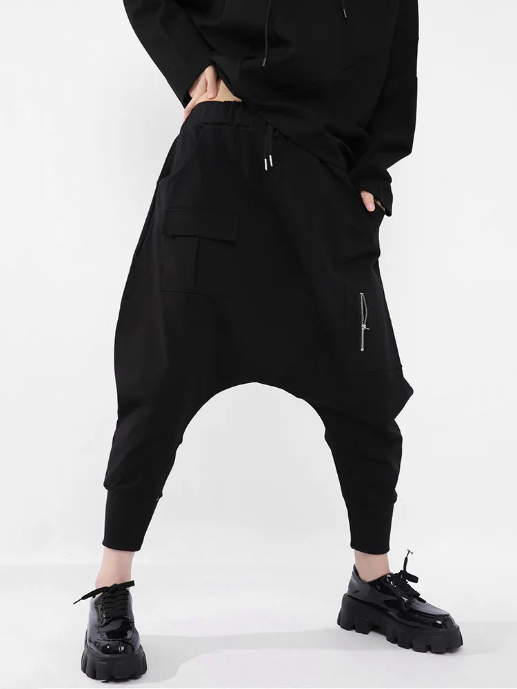 ModaFlex High Elastic Waist Lange Harem Broek