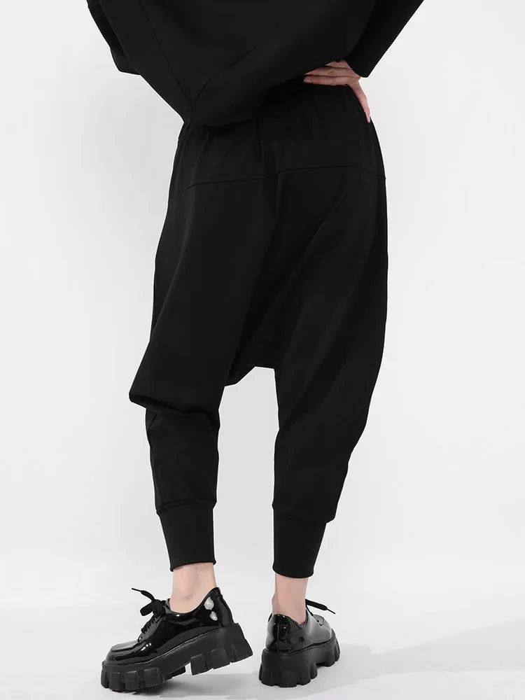 ModaFlex High Elastic Waist Lange Harem Broek