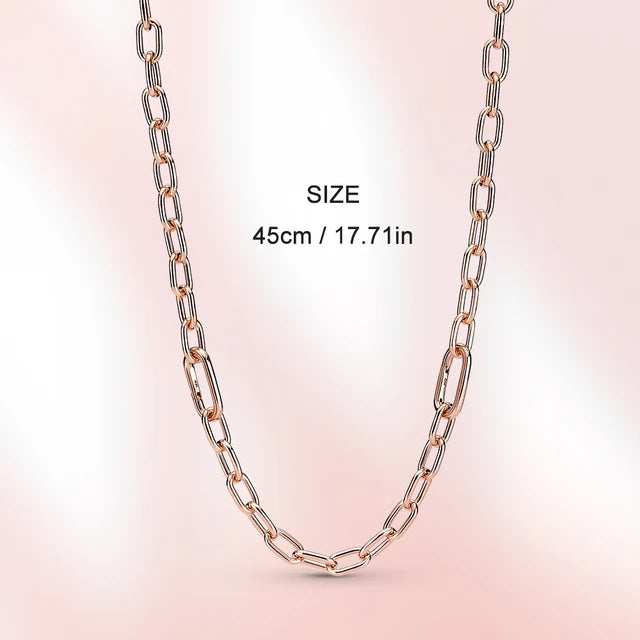 Real 925 Sterling Silver Necklace with Shell Beads