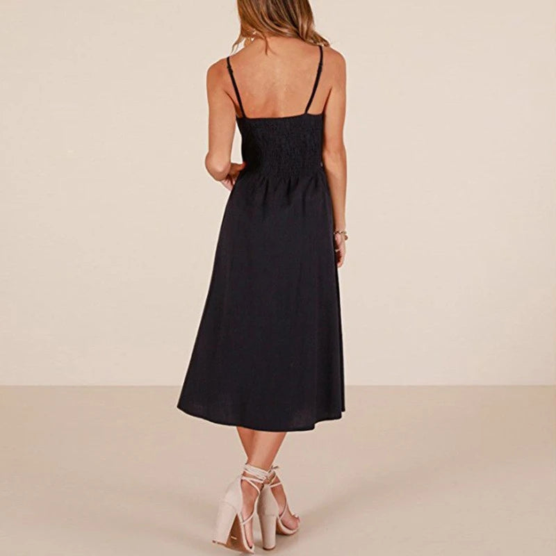 Sunshine Fashion Patchwork Beach Dress for Women