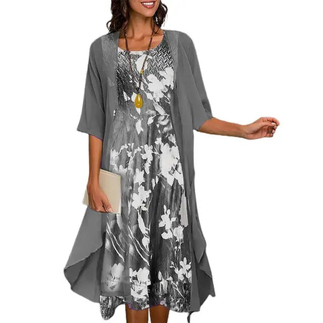 NovaChic vestito estivo e completo blazer per donna