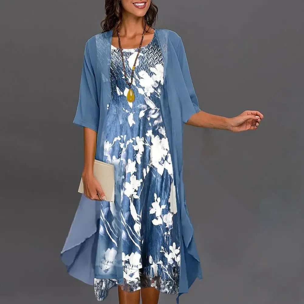 NovaChic vestito estivo e completo blazer per donna