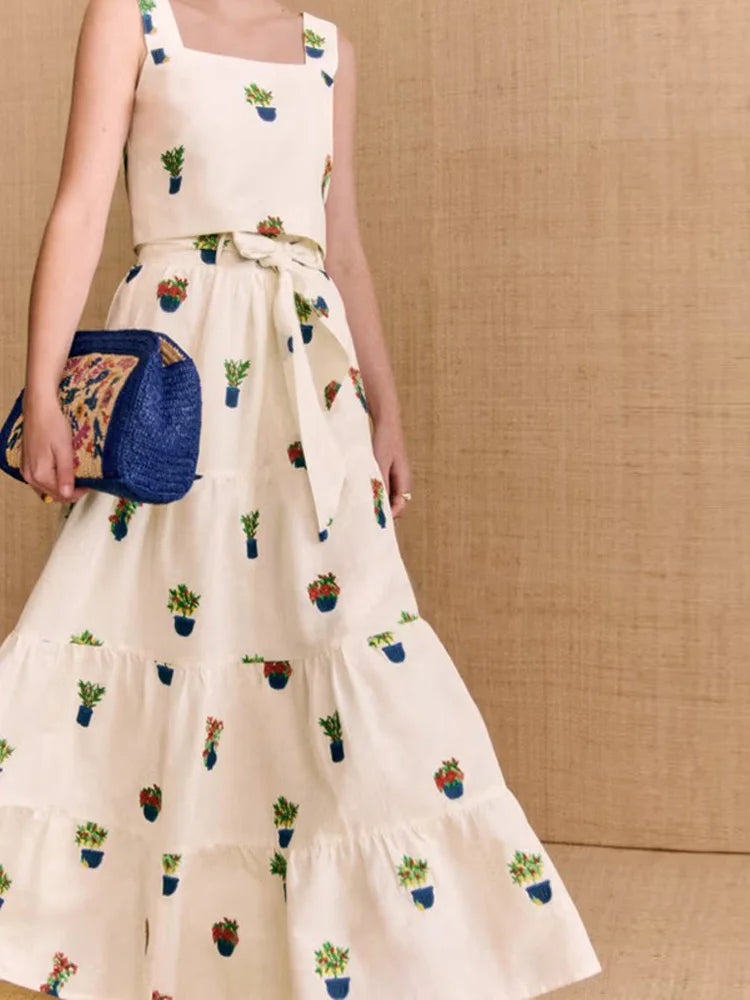 Luna Eleganza Zomers Tweedelig Set