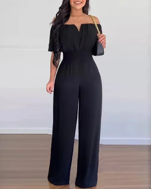 Mystique Dames Elegantie Jumpsuit voor Stijlvolle Avonturiers
