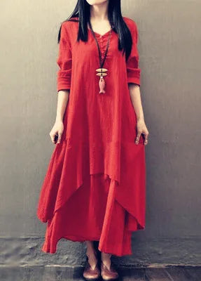 ModeMeester Beautiful Cotton Dress for Women