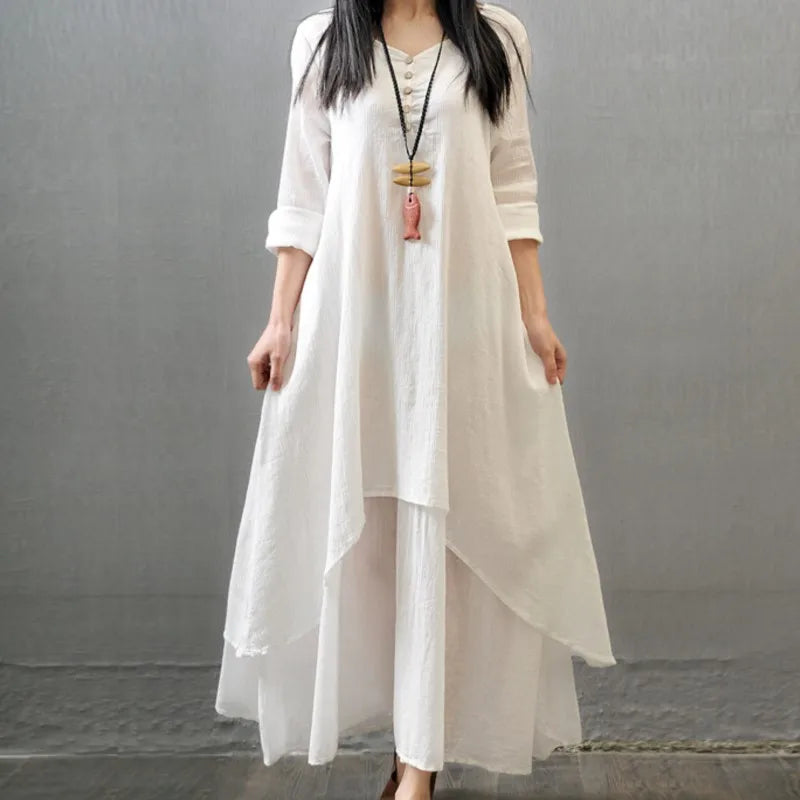 ModeMeester Beautiful Cotton Dress for Women