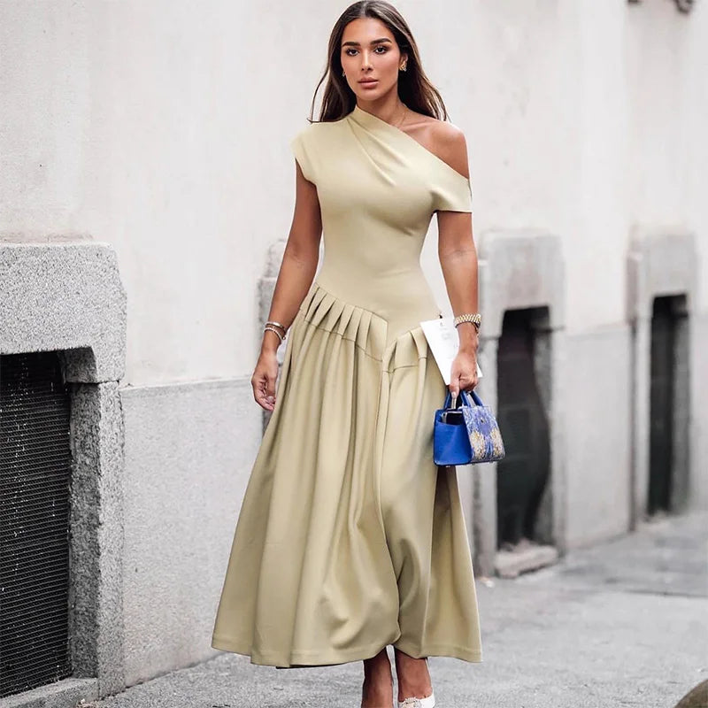 IleeterStijl Gefaltetes Kleid