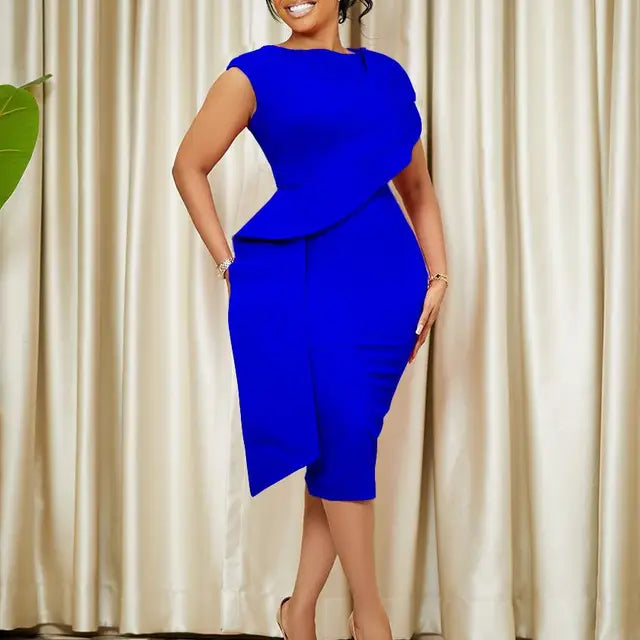 Betoverende En-Hals Jurk voor Vrouwen