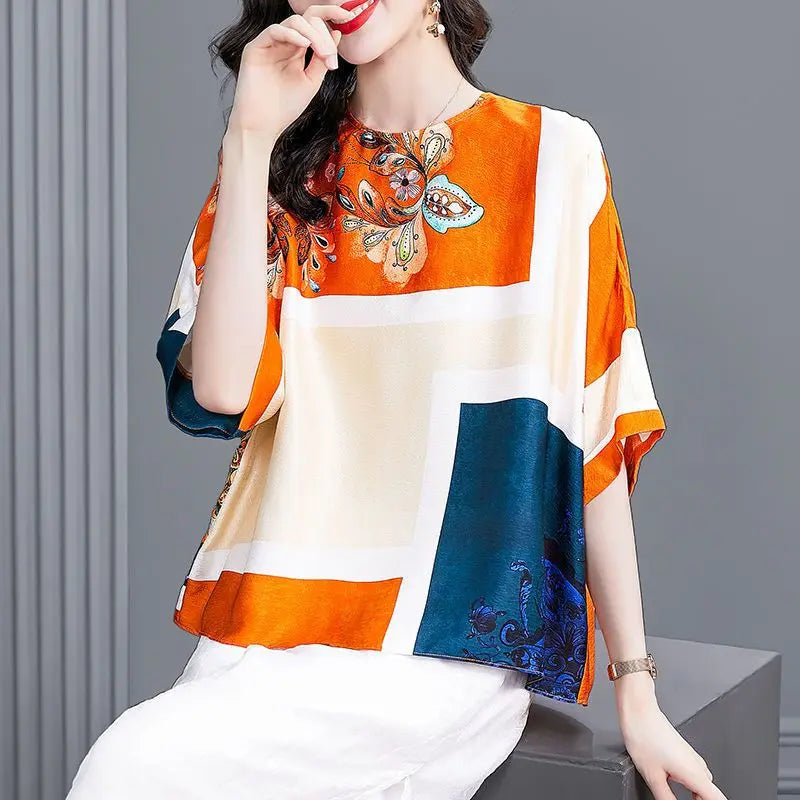 Luna Couture Prachtige Patchwork T-Shirts voor de Zomer!