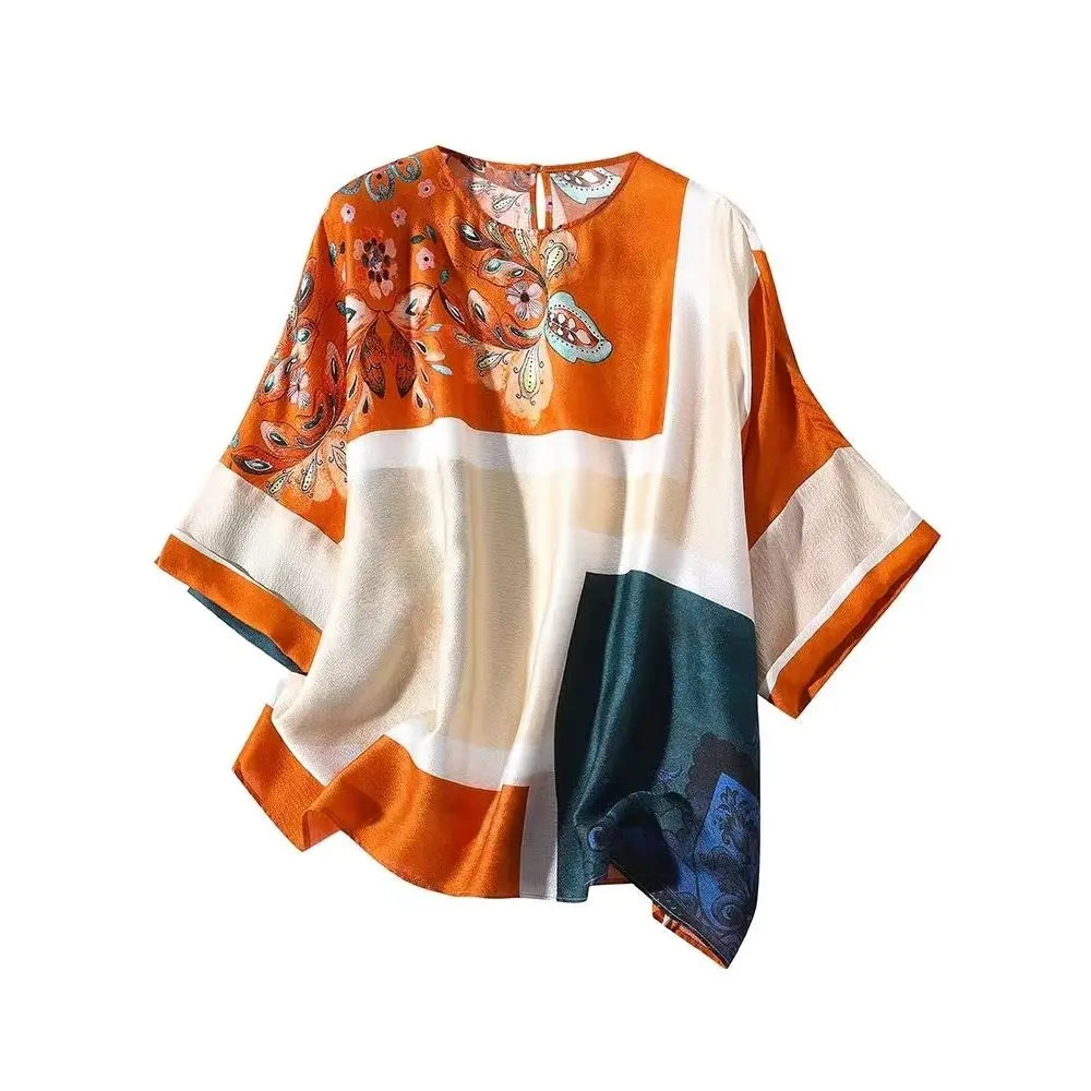 Luna Couture Prachtige Patchwork T-Shirts voor de Zomer!