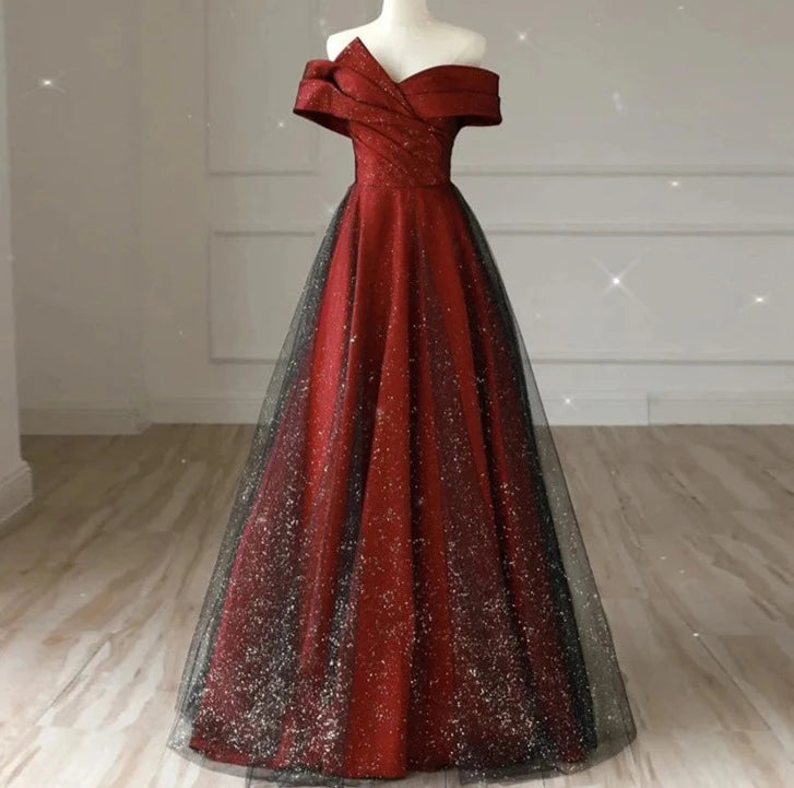 Enchanting Sexy Turtleneck Evening Prom Dresses For Women