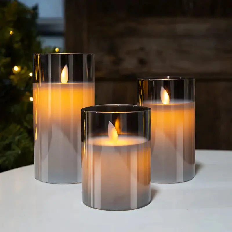 Eleganti candele LED a batteria