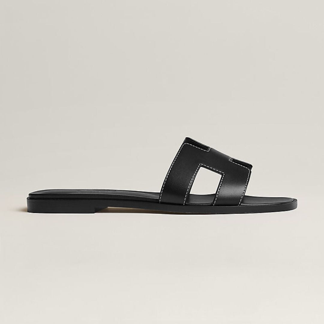 Elegante Leren Sandalen Dames met Verstelbare Band