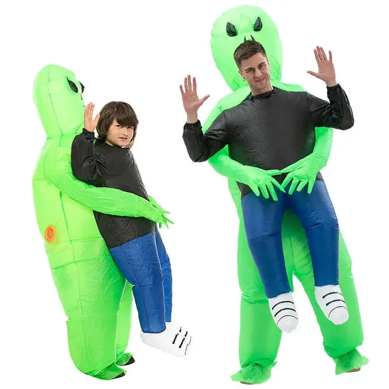 Elettra | Halloween -kostuum van een opblaasbaar alien