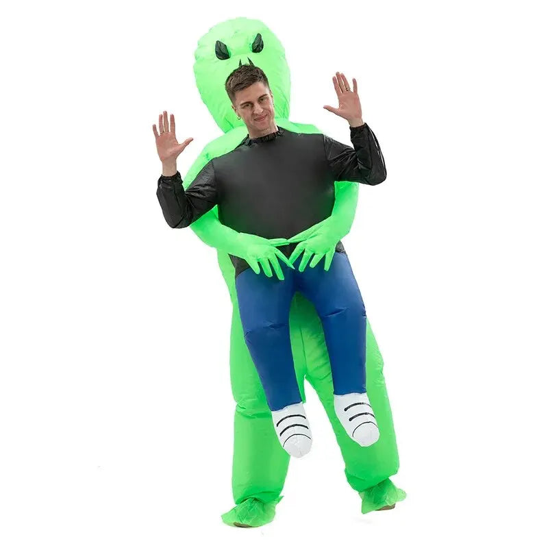 Elettra | Halloween -kostuum van een opblaasbaar alien