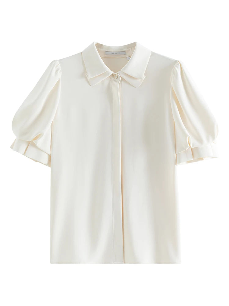 EleganceVibe Polo con Colletto da Donna Camicia Commuter Sense per Donne