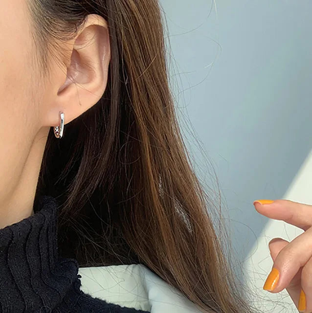 Elara Stijl Vintage Zilveren Bruids Oorstekers