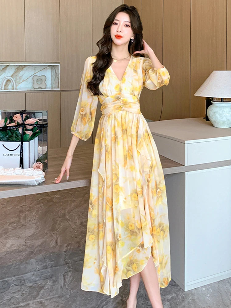 Abito Boho Elegante Lucente Estivo