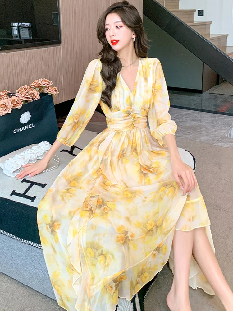 Abito Boho Elegante Lucente Estivo