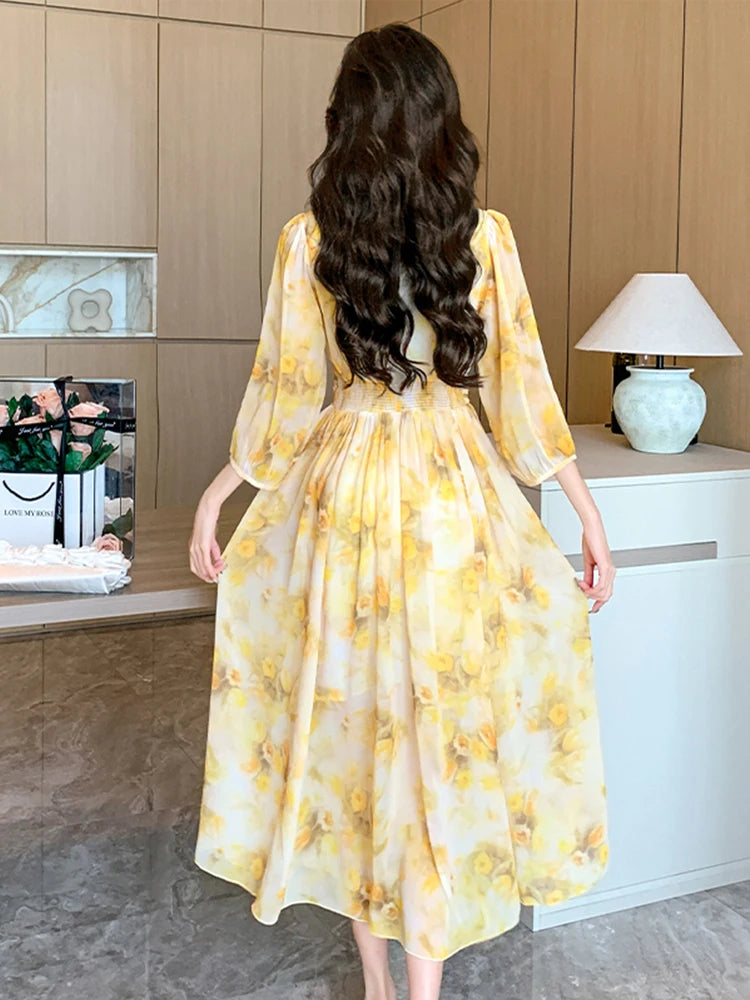Abito Boho Elegante Lucente Estivo