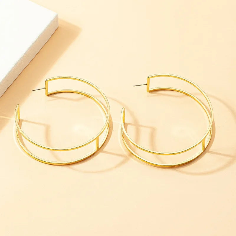 Stralende Ster Geometrische Oorbellen