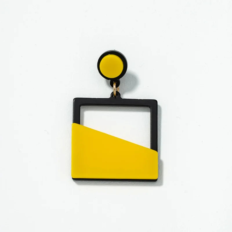 FlareSquared Square Earrings