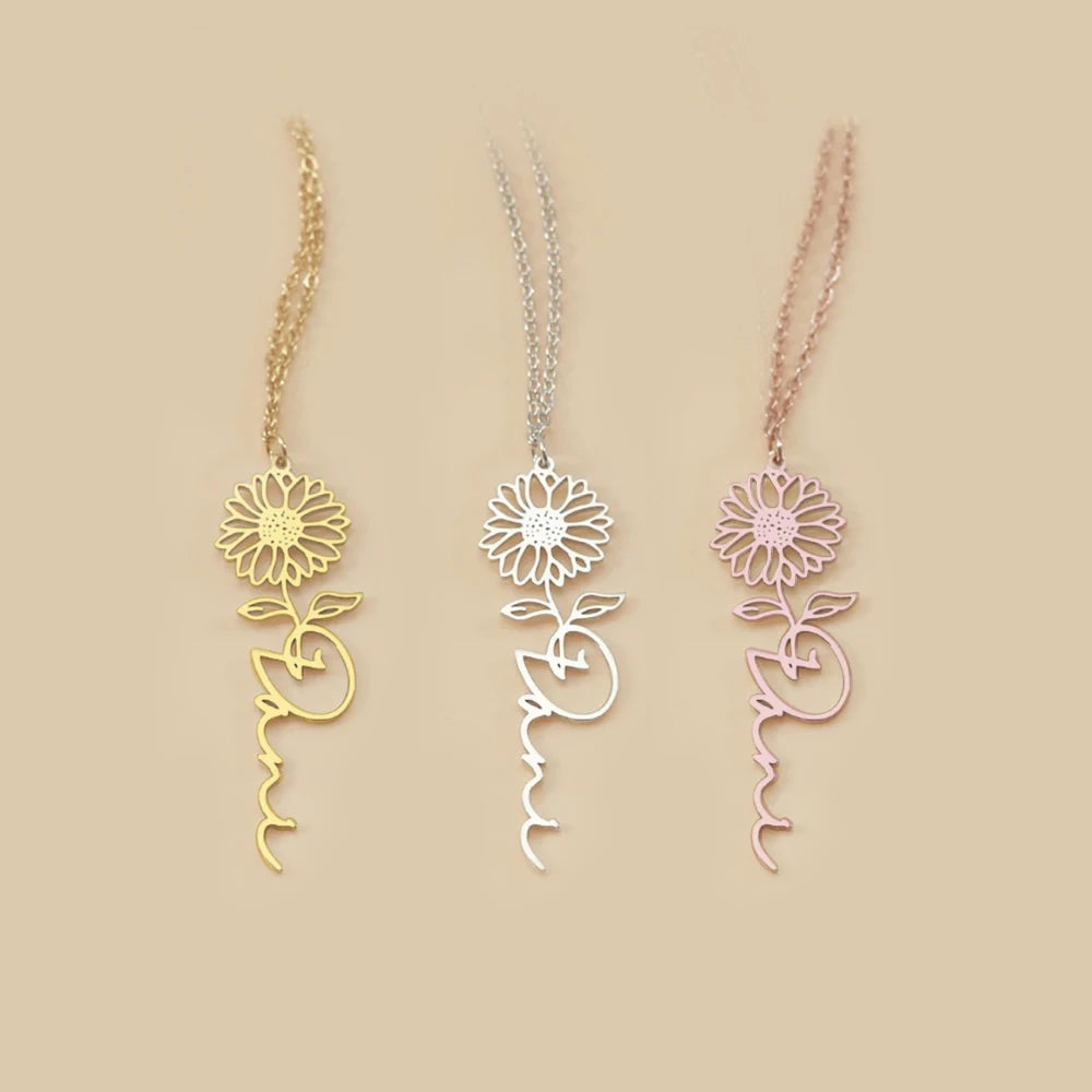 Persoonlijke Liefde - Aangepaste Naam Ketting