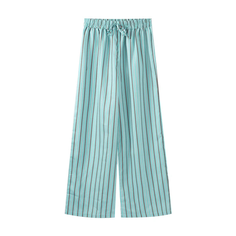 Bohemian Glow Vest Pants Suit Set