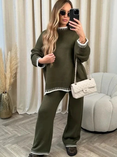 Aurora Set – Warme en Comfortabele Twee-Delige Outfit