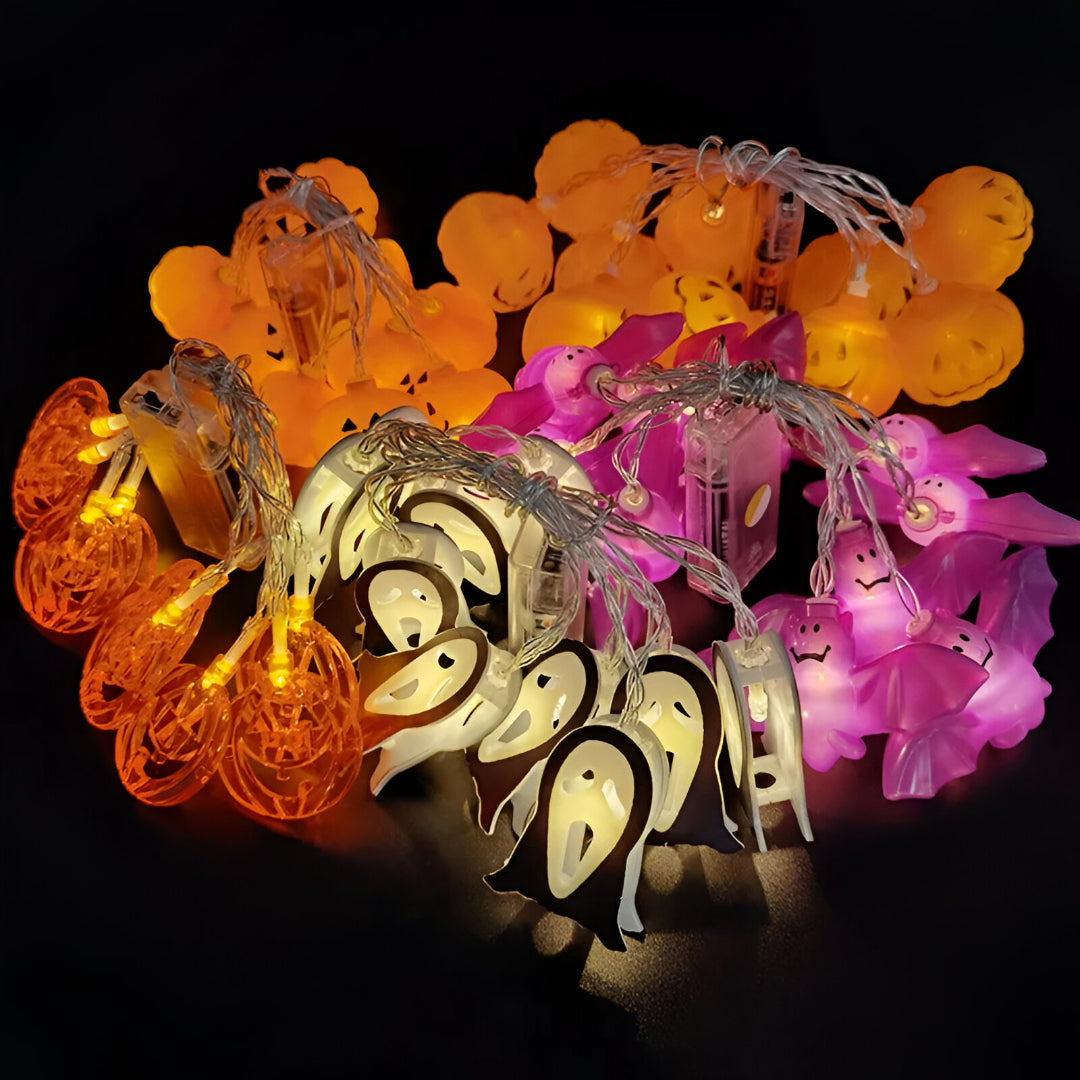 Griezelige LED Lichtslinger Buiten