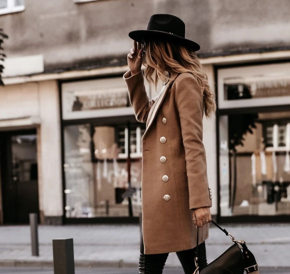 Strahlend im Stil: Luxora Eleganter Mantel für Jeden Tag!