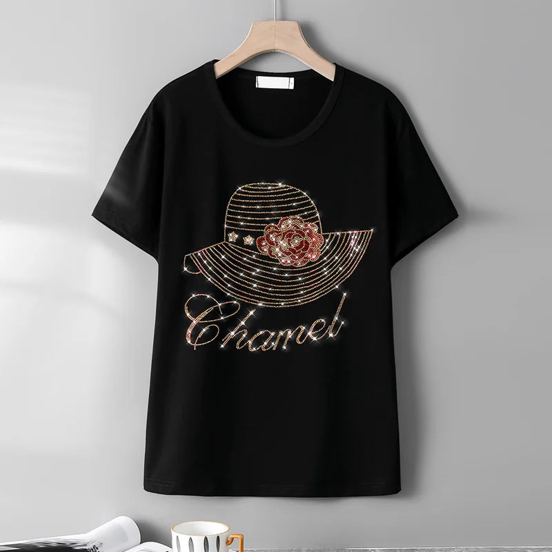 Diamond Glow Sommer T-Shirt