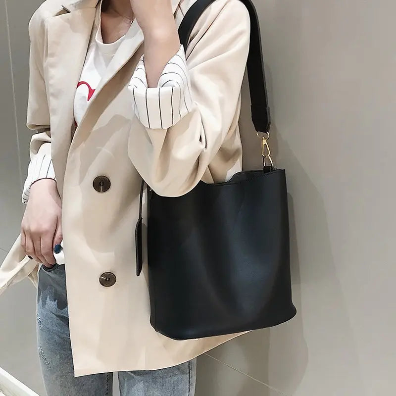 Damenmode Stilvolle Zweiteilige Taschenset