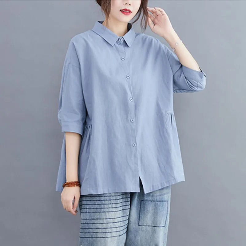 BriseBliss Summer Casual Shirt