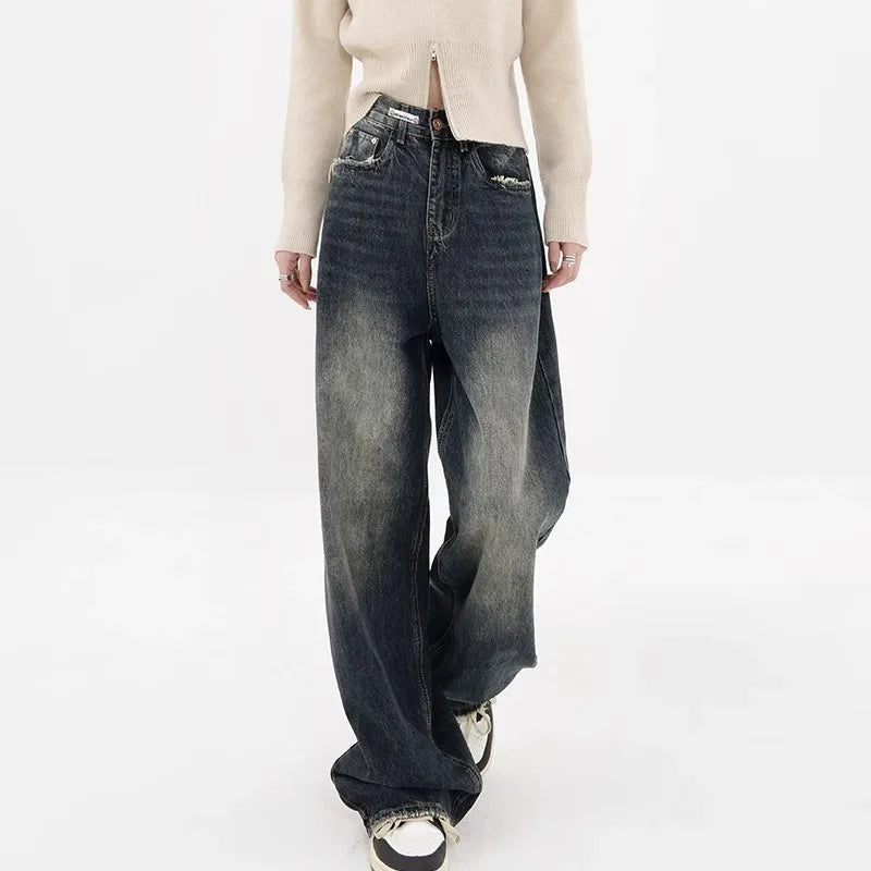Retro Harajuku Baggy Jeans - Summer Style