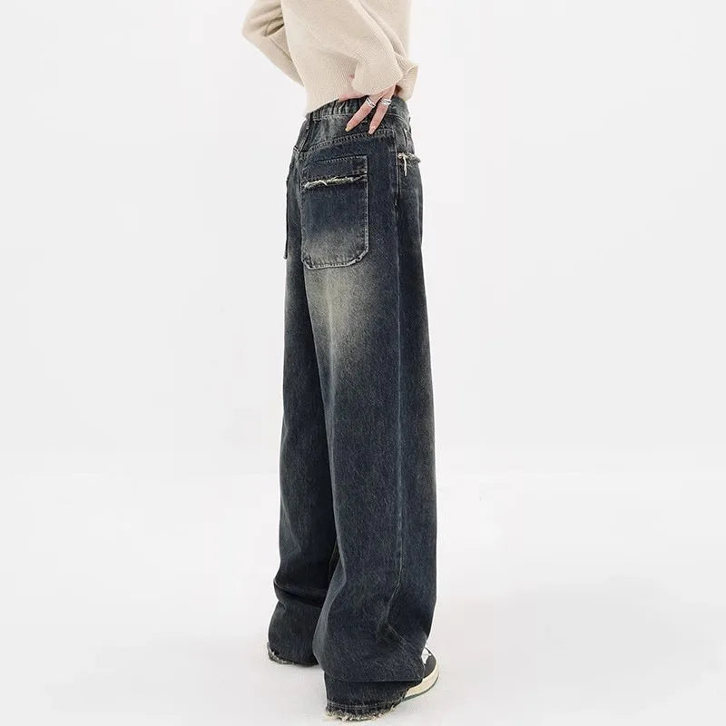 Retro Harajuku Baggy Jeans - Summer Style